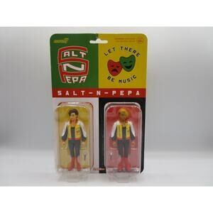 Super7 ReAction Salt N Pepa 3.75" Action Figures Let There Be Music